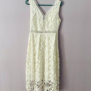 Lace Summer Sleeveless Dress (Brand New)